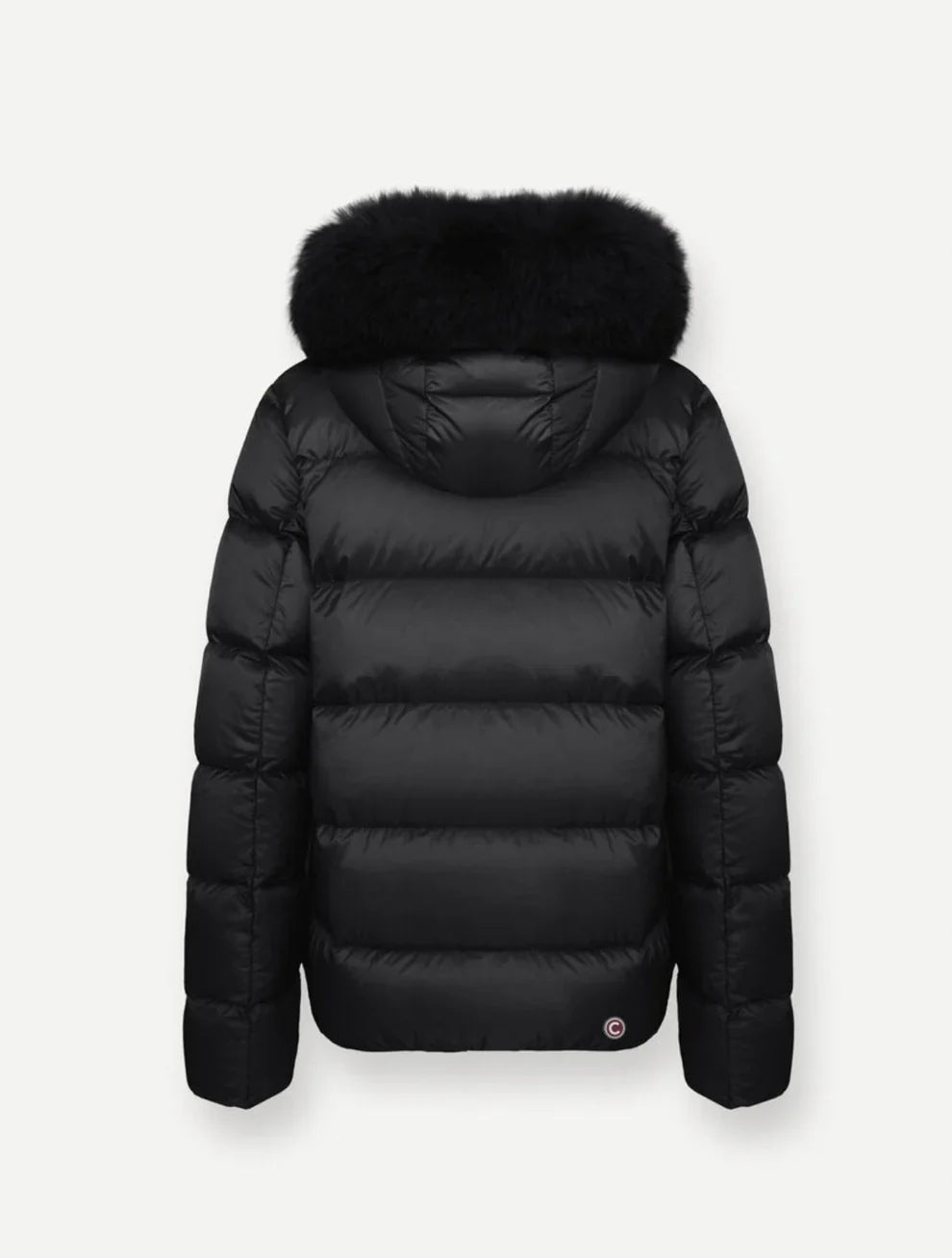 COLMAR DONNA CORTO NERO CON PELLICCIA