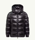 GUBBINO MONCLER DONNA NERO LUCIDO