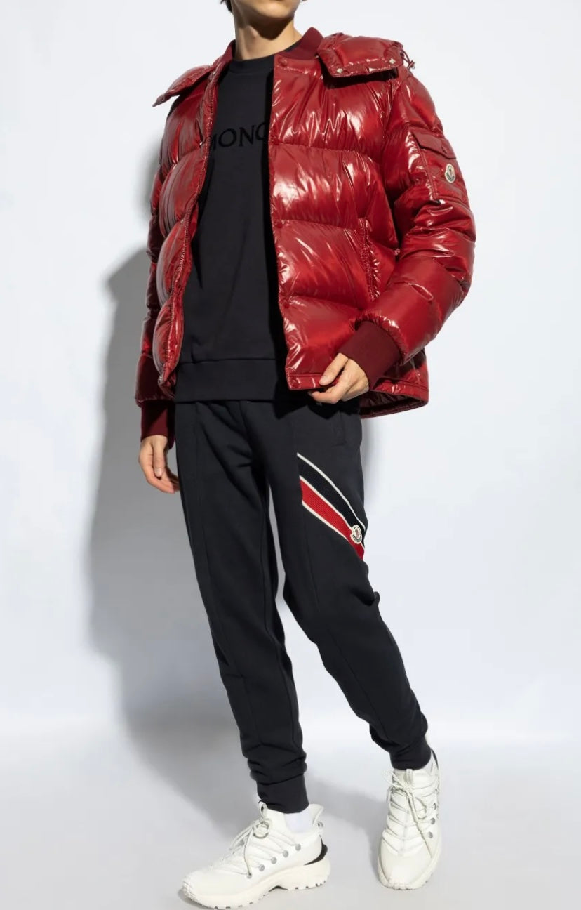 GIUBBINO MONCLER UOMO ROSSO