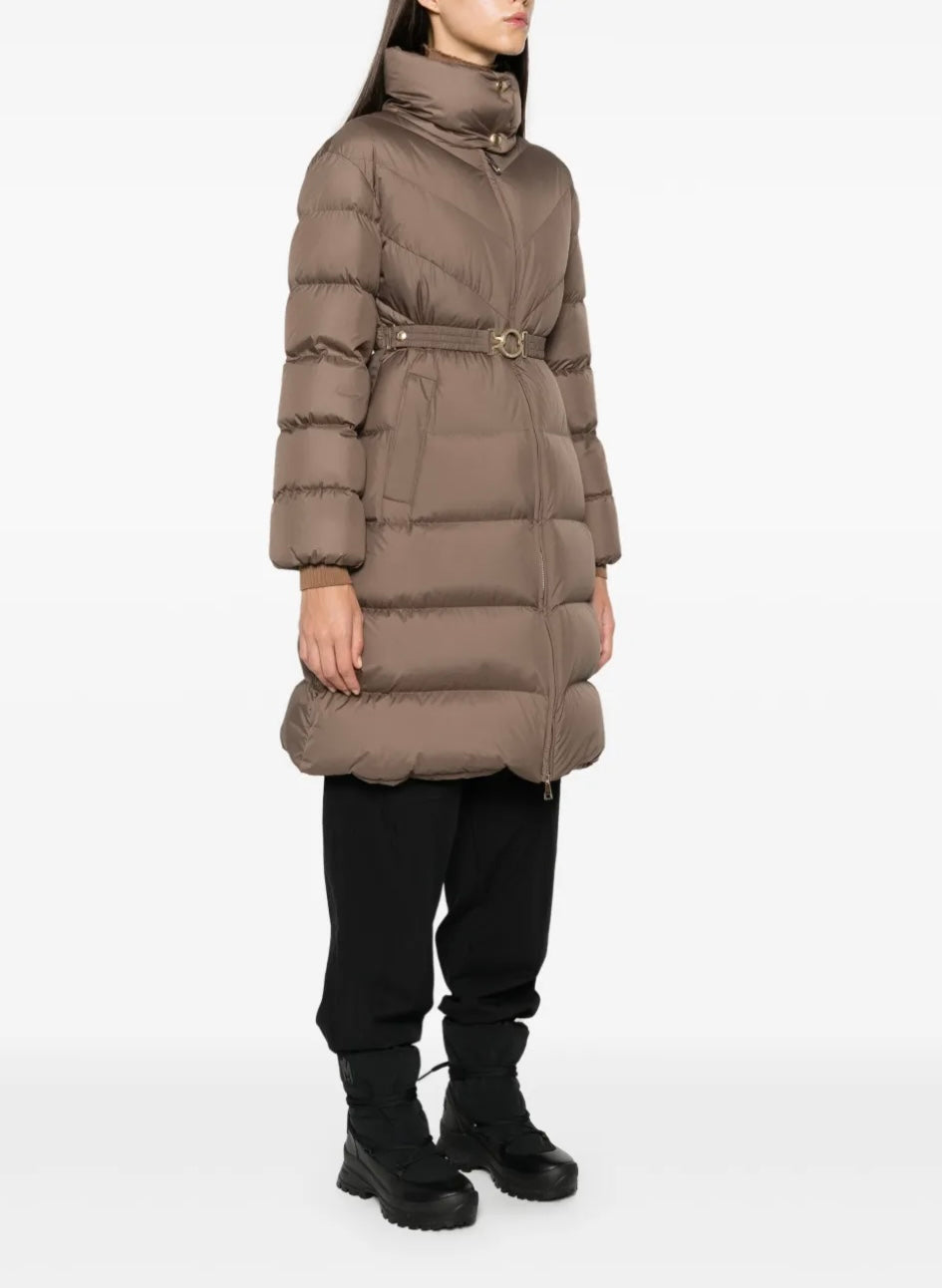 GUBBINO MONCLER DONNA LUNGO FANGO
