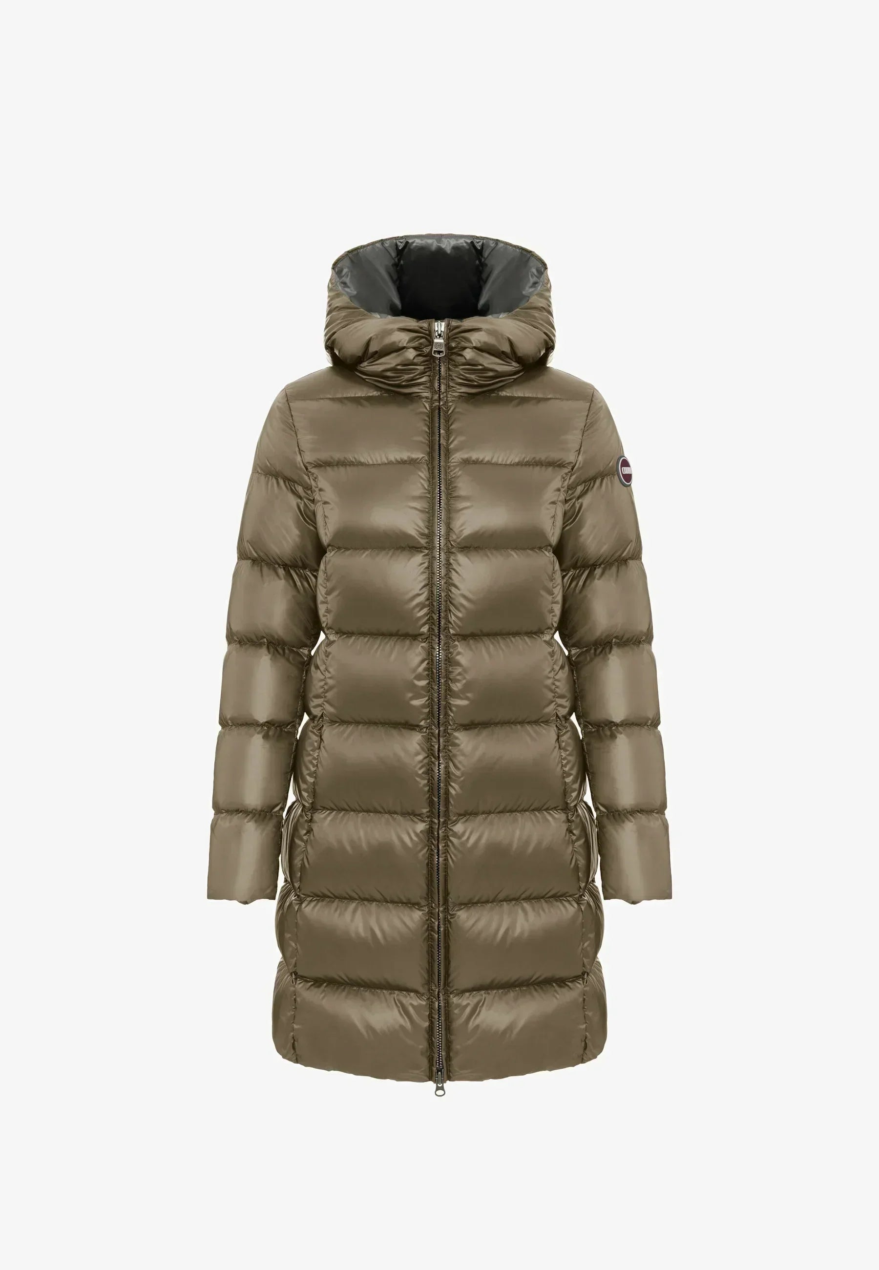 COLMAR DONNA VERDE LUNGO CON CAPPUCCIO