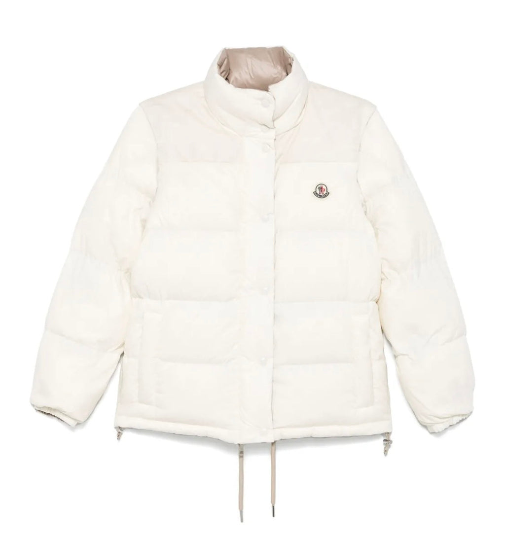 GUBBINO MONCLER DONNA BIANCO SENZA CAPPUCCIO