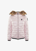 GIUBBINO BLAUER DONNA ROSA CORTO CON PELLICCIA